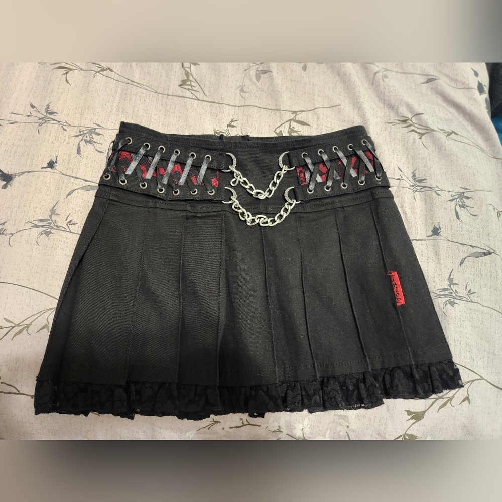 TRIPP NYC Vintage Corset Chain Skirt